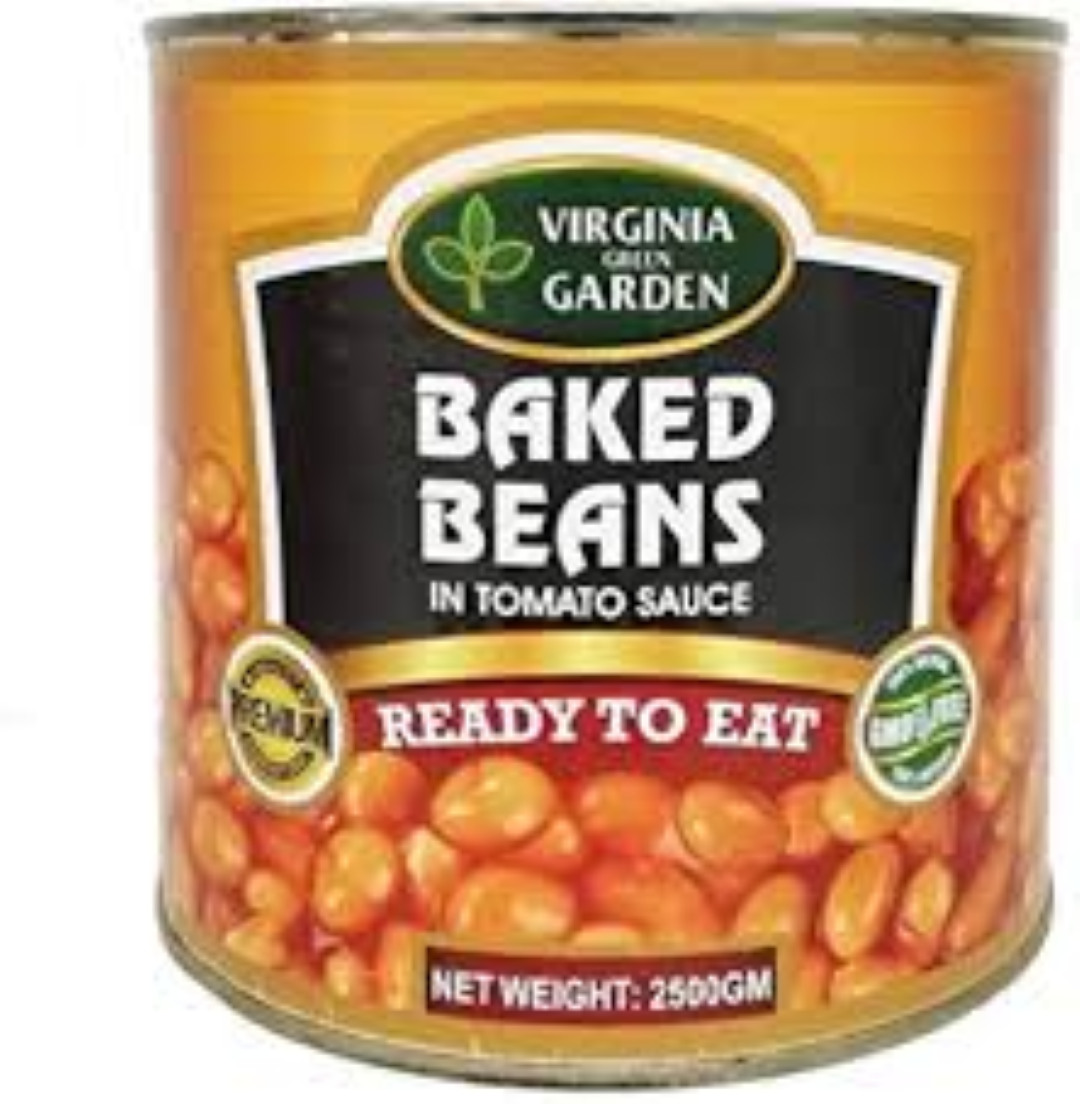 VIRGINIA G.GARDEN BAKED BEANS 2500G